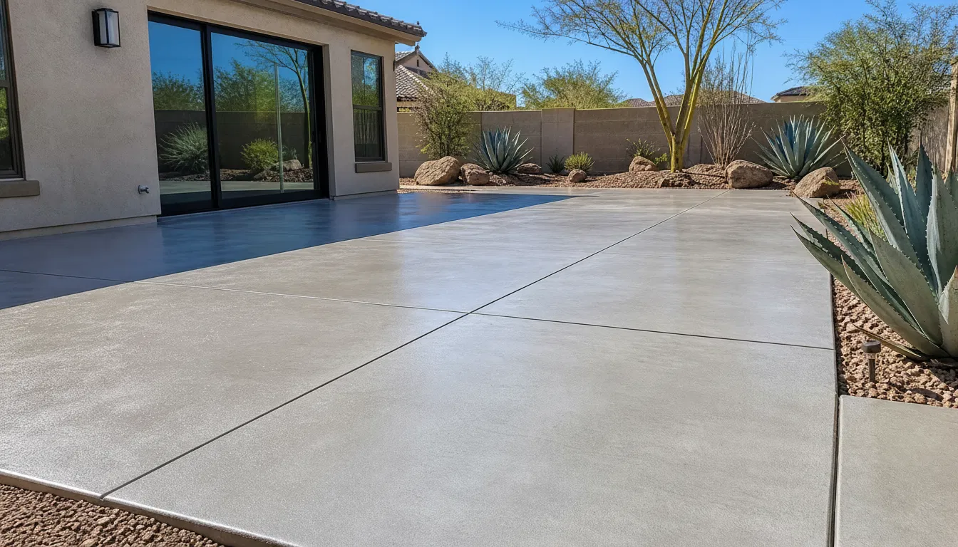Concrete Patio